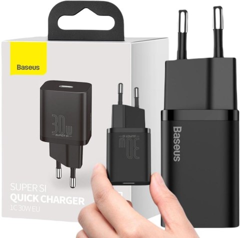 ŁADOWARKA SIECIOWA Baseus Si Quick Charger 1C CCSUP-J01 30W 1x PD 3.0 QC