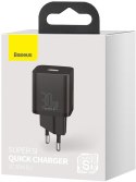 ŁADOWARKA SIECIOWA Baseus Si Quick Charger 1C CCSUP-J01 30W 1x PD 3.0 QC