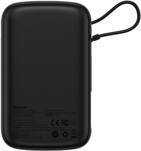 Powerbank Baseus Qpow Digital Display PPQD060101 10000mAh 22,5W PD QC 1x 2x
