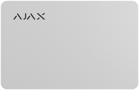 AJAX Karty dostępowe Batch of Pass (3 pcs) - biały