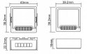 Moduł OXT mini 4 obwody ZigBee Tuya