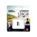 Karta pamięci microSD Kingston High-Endurance UHS-I 128GB 24/7 (rejestratory i monitoring)