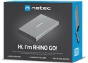 Zewnętrzna obudowa dysku Natec Rhino GO SATA 2.5cala USB 3.0 Szary