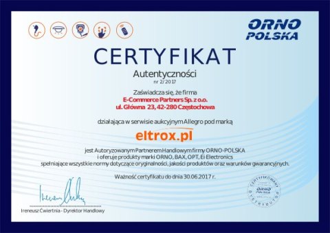 Czujnik ruchu podczerwieni ORNO OR-CR-207