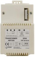 TRANSFORMATOR Pulsar AWT050 TRP 20VA/16V/18V