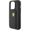 Oryginalne Etui APPLE IPHONE 15 PRO MAX Ferrari Hardcase Grip Stand (FEHCP15XGSPSIK) czarne