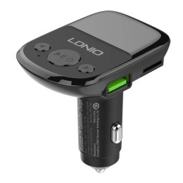 Transmiter FM LDNIO Bluetooth C706Q, 2USB, AUX + kabel MicroUSB