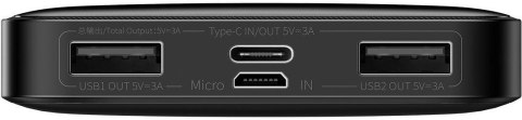 Powerbank Baseus Bipow Digital Display PPBD050001 10000mAh 3A 2x 1x USB-C