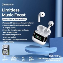 Słuchawki Bluetooth REMAX TWS-10+ WHITE