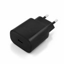 Ładowarka Sieciowa 3,3A Quick Charge 3.0 1x USB Typ C Reverse MT-T800 czarna