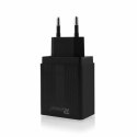 Ładowarka Sieciowa 3A 20W 1xUSB + 1xUSB-C PD Typ C Reverse U53 czarna