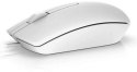 Mysz Dell MS116 Wired Optical Mouse (Biały)