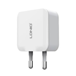 Ładowarka sieciowa LDNIO A2201 2USB + kabel USB-C