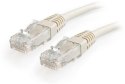 PATCHCORD KAT.6 UTP 0,25m SZARY