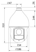 KAMERA HD-CVI SZYBKOOBROTOWA ZEWNĘTRZNA SD59225DB-HC - 1080p 4.8 ... 120 mm DAHUA