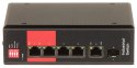 SWITCH PRZEMYSŁOWY POE GTX-P1-5-41GSFP 4-PORTOWY SFP