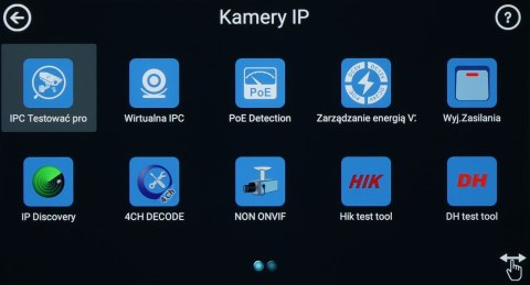 WIELOFUNKCYJNY TESTER CCTV CS-H9F-80HX DELTA TESTER