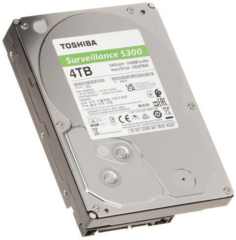 DYSK DO REJESTRATORA HDD-HDWT840UZSVA 4TB 24/7 TOSHIBA