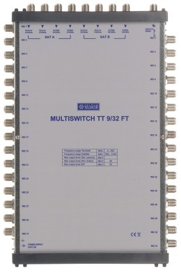 MULTISWITCH TT-9/32-FT 9 WEJŚĆ / 32 WYJŚCIA TELMOR