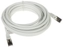 PATCHCORD RJ45/SFTP/8.1/5.0-GREY 5.0 m Lanberg