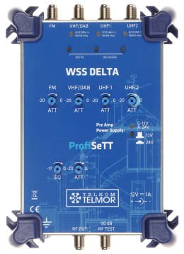 WZMACNIACZ WIELOZAKRESOWY WSS-DELTA ProfiSETT TELMOR