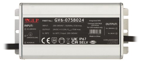 ZASILACZ IMPULSOWY GV6-24V/3.2A