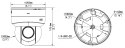 KAMERA IP SZYBKOOBROTOWA WEWNĘTRZNA IPC6412LR-X5UPW-VG Wi-Fi - 1080p 2.7 ... 13.5 mm UNIVIEW