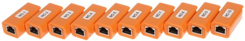 ZESTAW TERMINATORÓW CS-TER-1/10 DO TESTERÓW CCTV DELTA TESTER