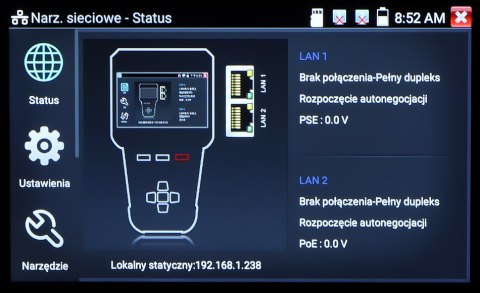 WIELOFUNKCYJNY TESTER CCTV CS-HB-30H DELTA TESTER