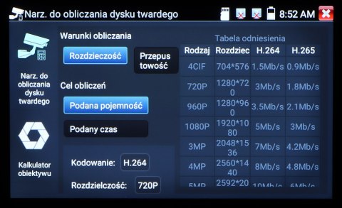 WIELOFUNKCYJNY TESTER CCTV CS-HB-30H DELTA TESTER