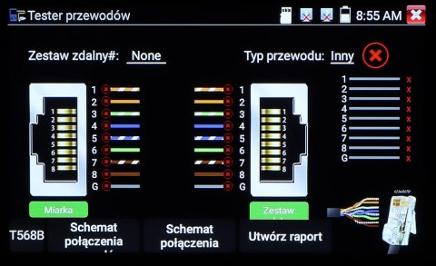 WIELOFUNKCYJNY TESTER CCTV CS-HB-30H DELTA TESTER