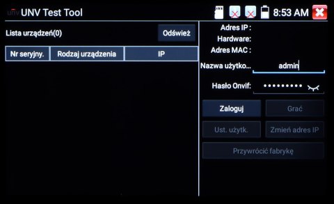 WIELOFUNKCYJNY TESTER CCTV CS-HB-30H DELTA TESTER