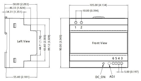 ZASILACZ IMPULSOWY DL2-150-48-U