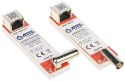 ZESTAW KONWERTERÓW UTP / COAXIAL DO TRANSMISJI LAN+POE XCOAX3-SET-BOX KOMPLET 2 SZT ATTE