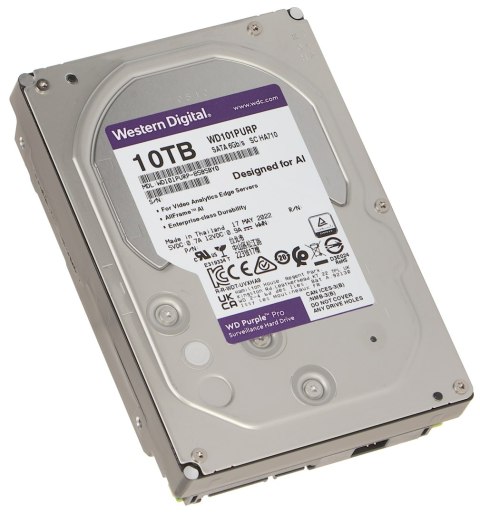 DYSK DO REJESTRATORA HDD-WD101PURP 10TB 24/7 WESTERN DIGITAL