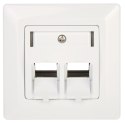 GNIAZDO MODULARNE KEYSTONE FX-SX9-2 SOLARIX