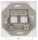GNIAZDO MODULARNE KEYSTONE FX-SX9-2 SOLARIX