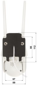 KAMERA IP OBROTOWA ZEWNĘTRZNA APTI-W31S2-TUYA Tuya Smart Wi-Fi, - 3 Mpx 3.6 mm