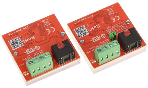 ZESTAW KONWERTERÓW UTP / 2-WIRE DO TRANSMISJI LAN+POE ETH-2WIRE-SET KOMPLET 2 SZT ATTE
