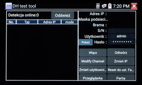 WIELOFUNKCYJNY TESTER CCTV CS-HB-45W DELTA TESTER