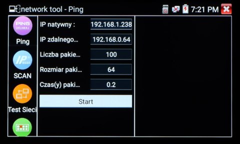 WIELOFUNKCYJNY TESTER CCTV CS-HB-45W DELTA TESTER