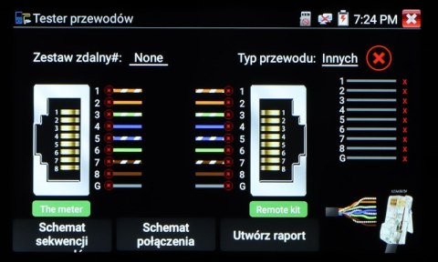 WIELOFUNKCYJNY TESTER CCTV CS-HB-45W DELTA TESTER