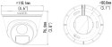 KAMERA IP IPC-T124-APF28 - 3.7 Mpx 2.8 mm UNIARCH