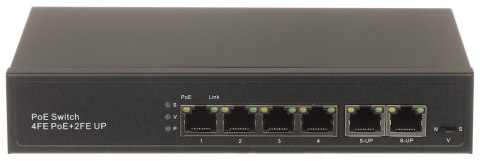 SWITCH POE GTX-A1-06-42 4-PORTOWY + 2X UPLINK