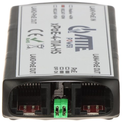 SWITCH POE, EXTENDER XPOE-4-11A-HS 3-PORTOWY + 1X UPLINK ATTE