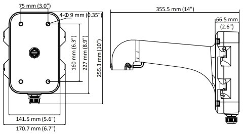UCHWYT KAMERY BCS-V-UMAS BCS View