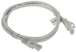 PATCHCORD RJ45/6/1.0-GREY 1.0 m Lanberg