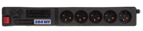 LISTWA ZASILAJĄCA ACAR-504/WF/RACK