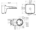 UCHWYT DO KAMER KULISTYCH TR-JB07/WM03-G-IN UNIVIEW