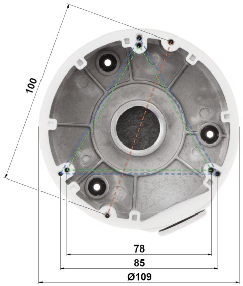 UCHWYT KAMERY TR-JB03-G-IN UNIVIEW
